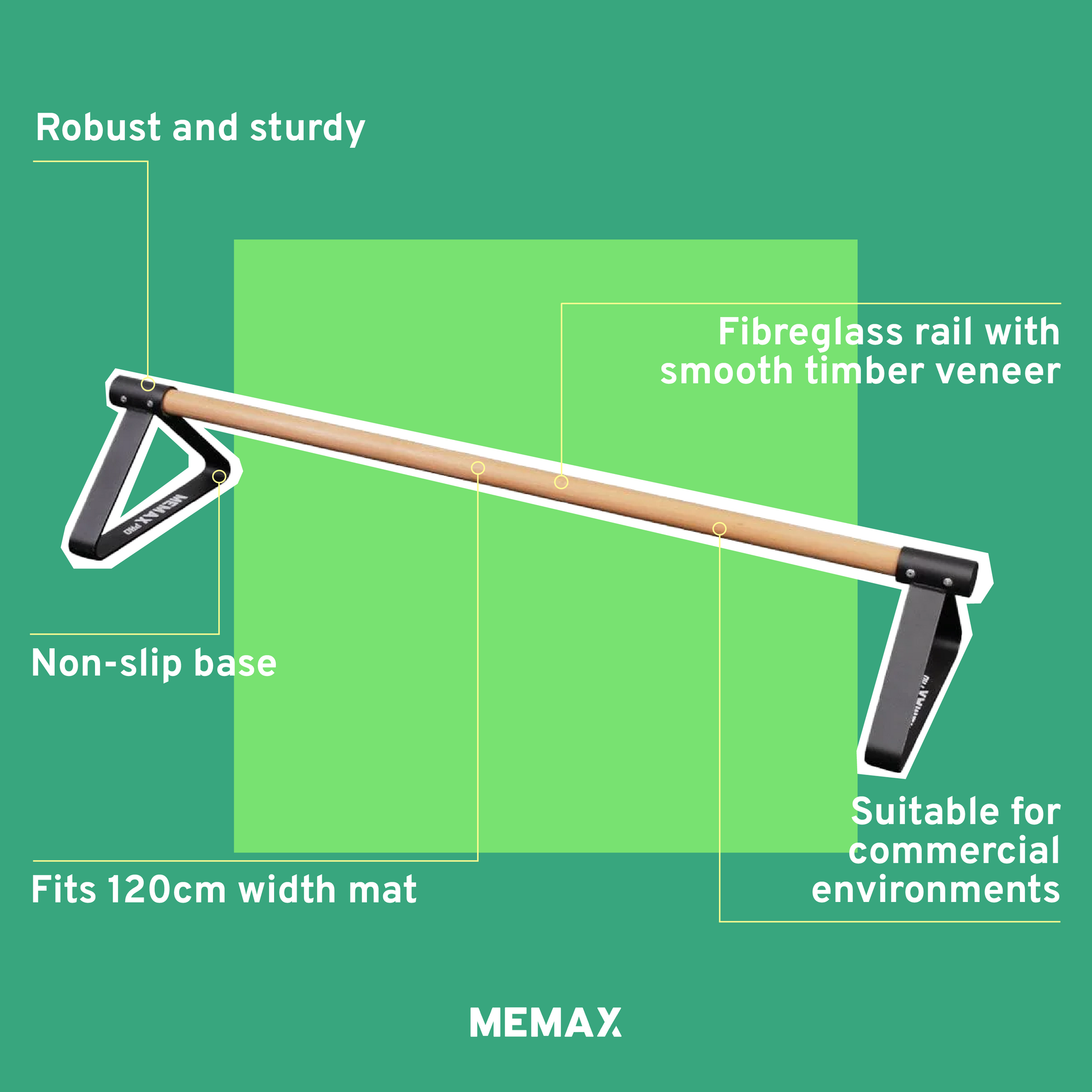 MEMAX Pro Pirouette Bar