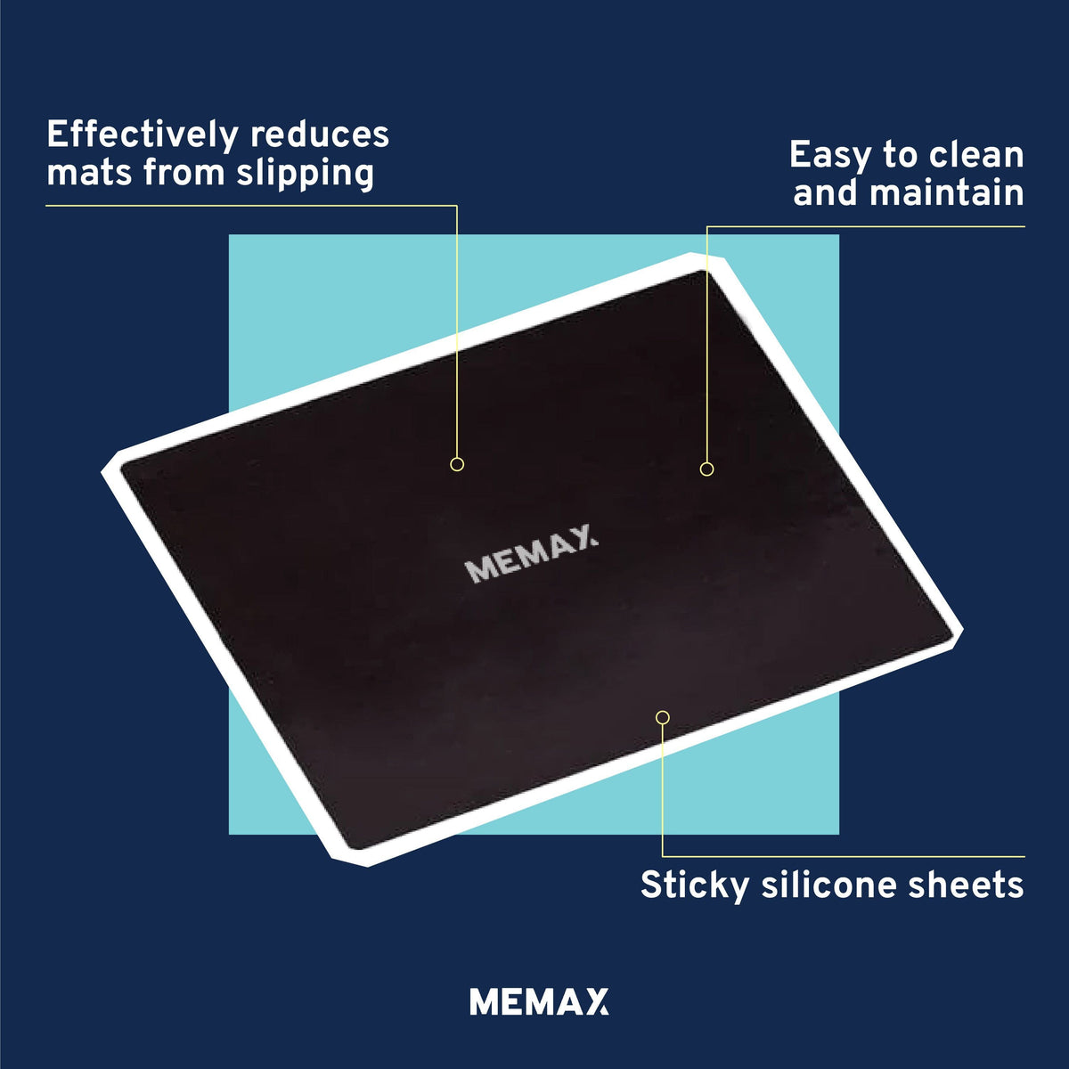 Non-Slip Smart Mat Sheet (2 Pack)