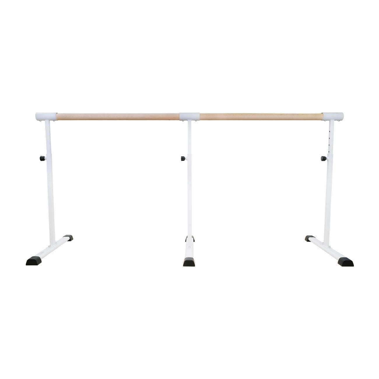 MEMAX Wooden Ballet Barre Stretch Barre Dance Bar 2.2M