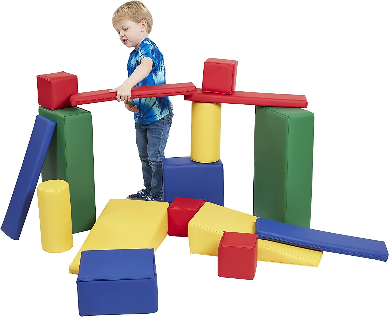Large Soft Building Blocks - 16 Pieces