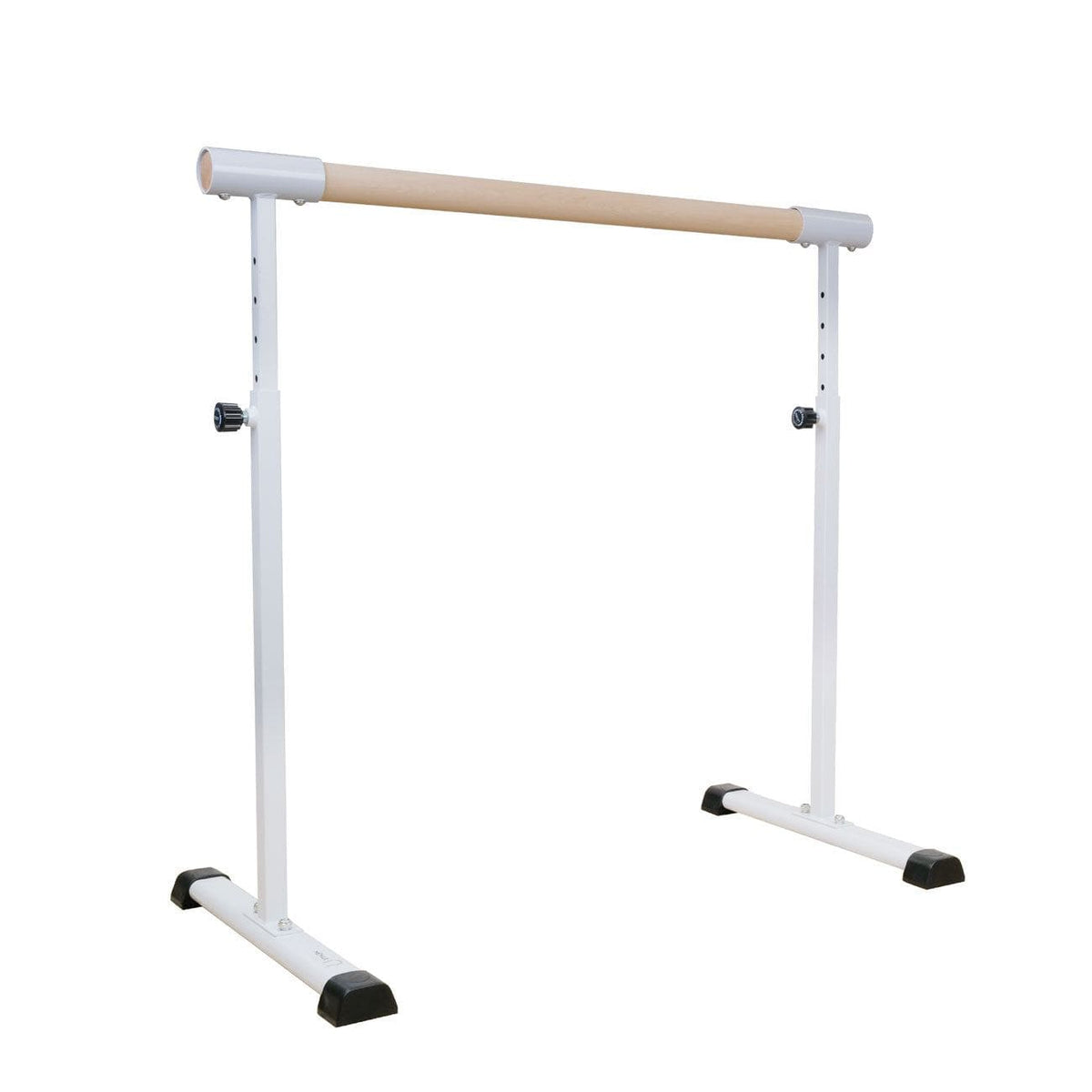 MEMAX Wooden Ballet Barre Stretch Barre Dance Bar 2.2M