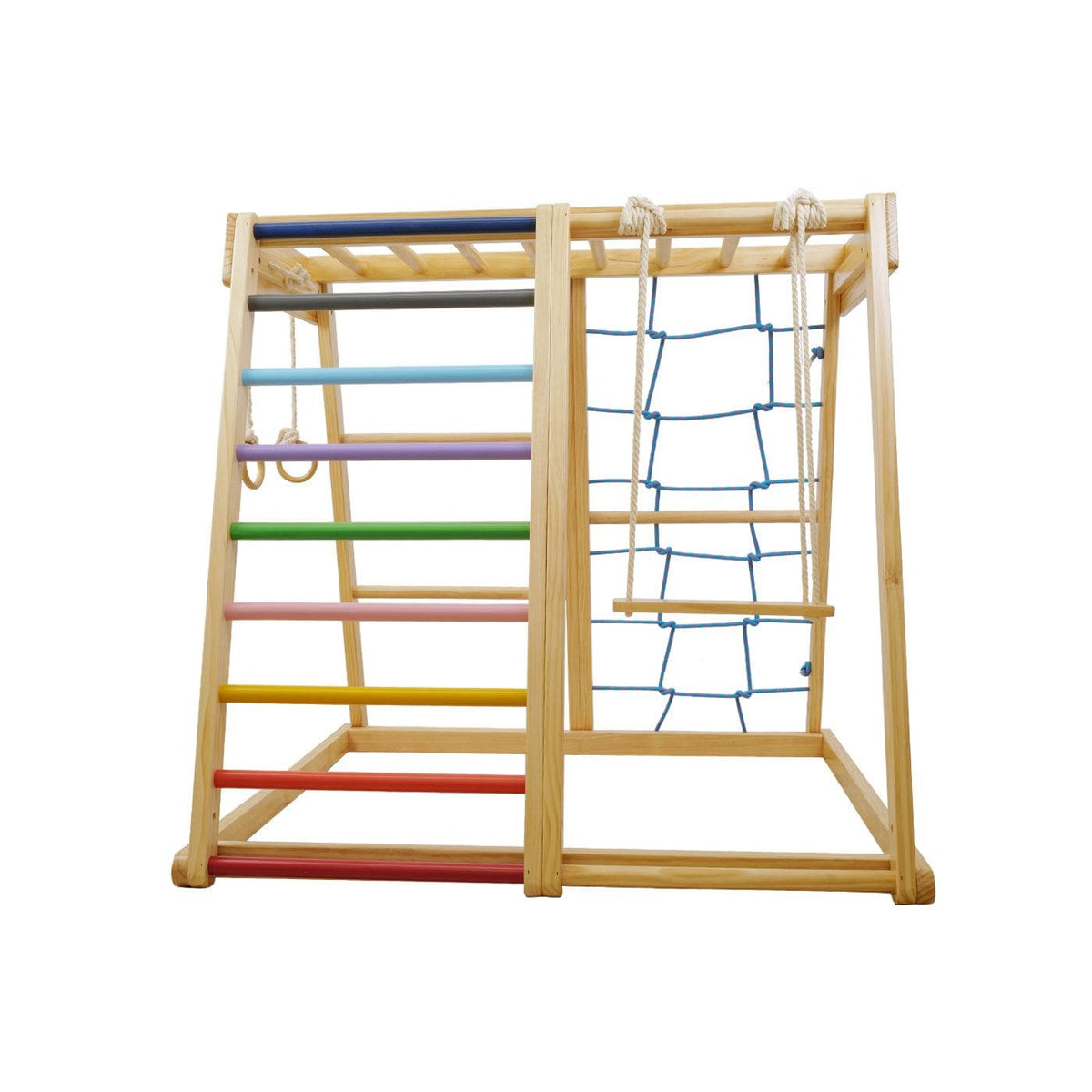 Indoor Gym Playground Climber Wooden Play Set