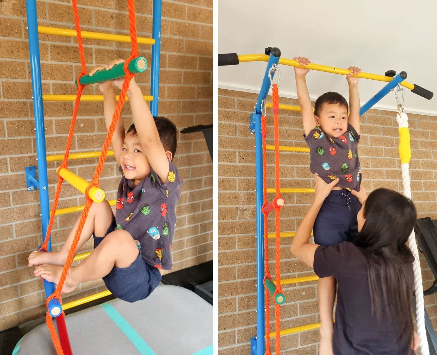 In Climbing Wall for Kids, Indoor Kids Ladder Wall Gym Play