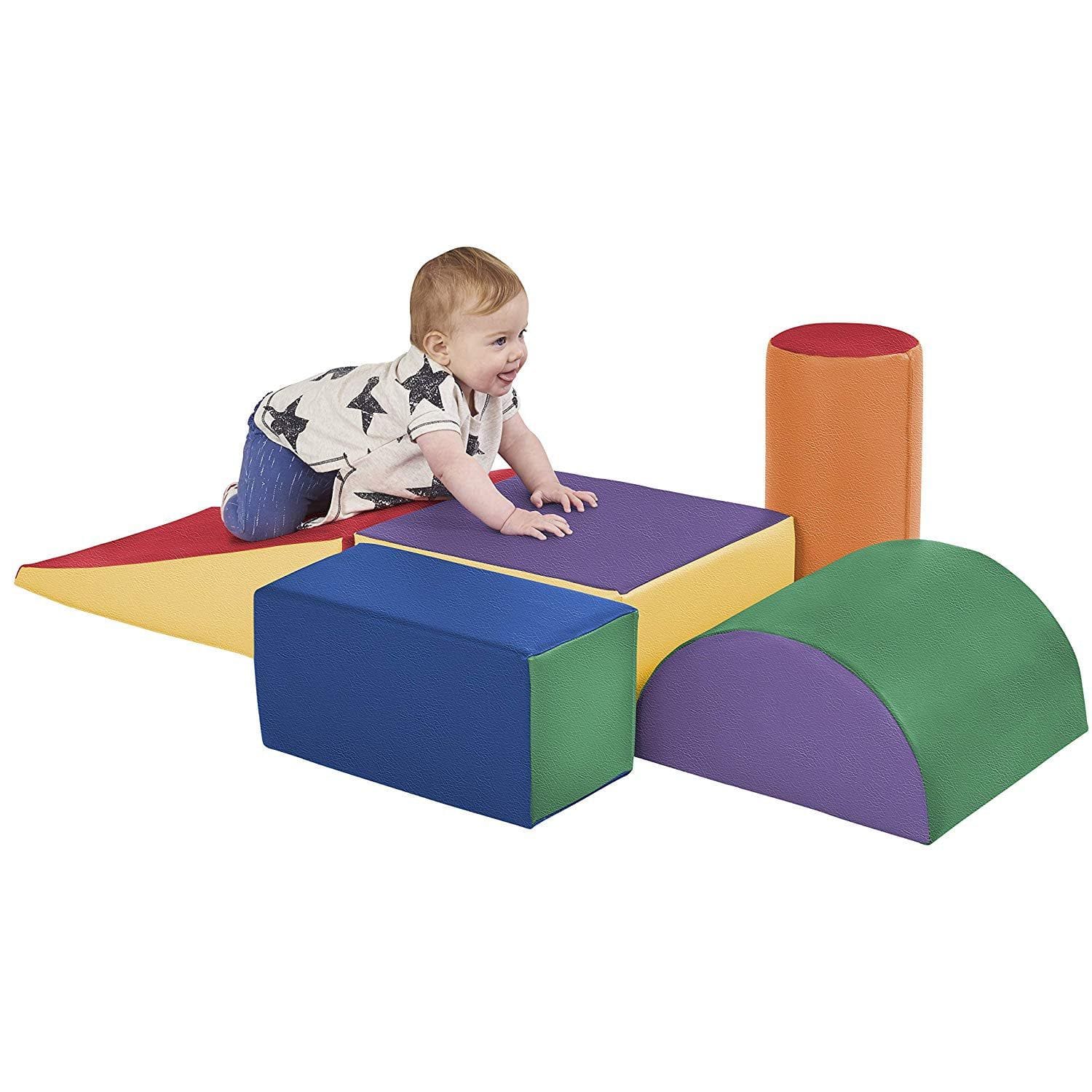 Climb and Crawl Soft Play - 5 Pieces
