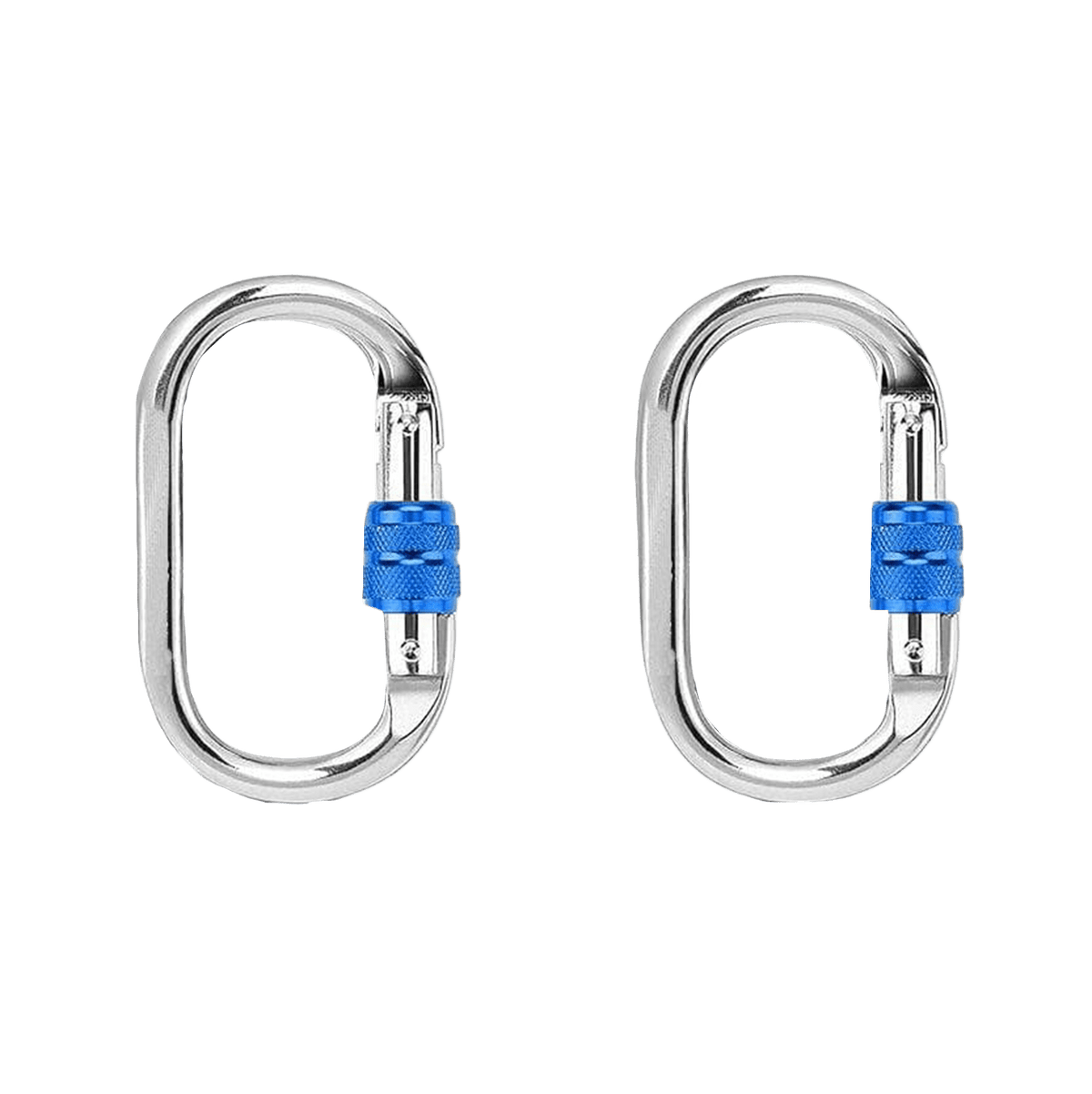 2PC Large Carabiner Clips, Climbing Carabiner, Multipurpose for Aerial Yoga, Rigging, Ropes, Hammocks