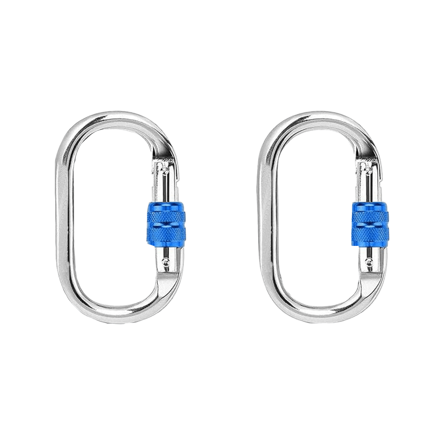 2PC Large Carabiner Clips, Climbing Carabiner, Multipurpose for Aerial Yoga, Rigging, Ropes, Hammocks