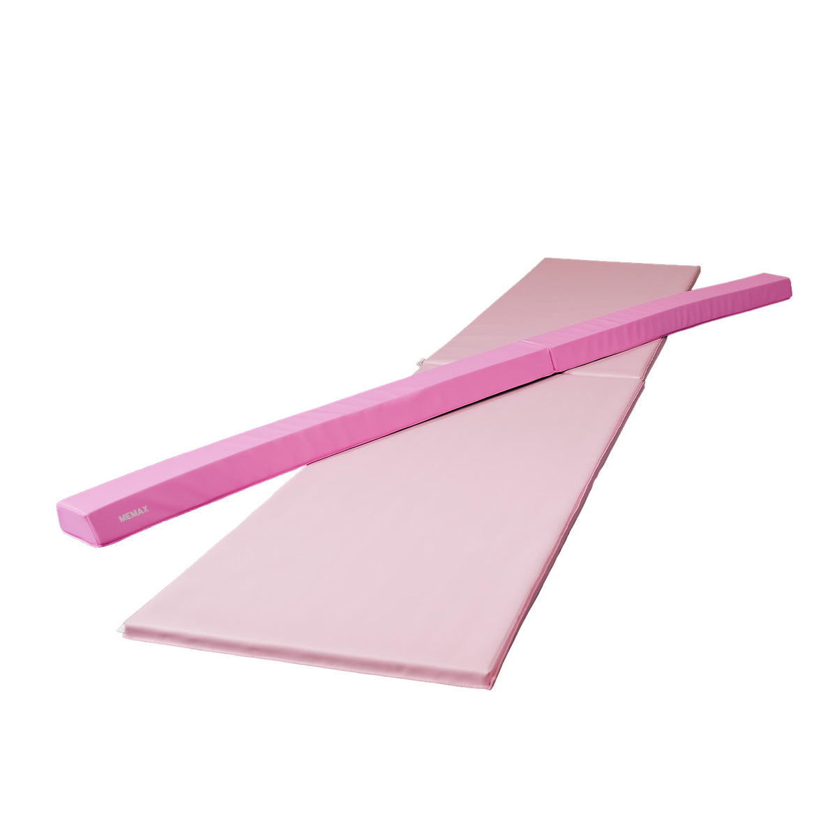 Gymnastics Starter Combo - Foldable Balance Beam and 2 x Cartwheel Mats