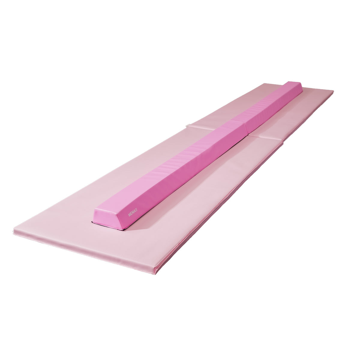 Gymnastics Starter Combo - Foldable Balance Beam and 2 x Cartwheel Mats