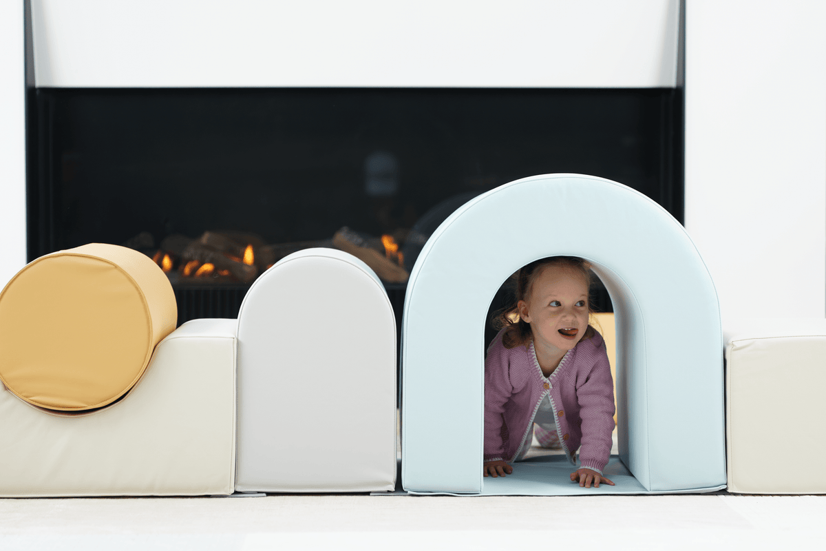 Sensory Soft Play Building Blocks and Ball Pit - 9 Piece (Large)