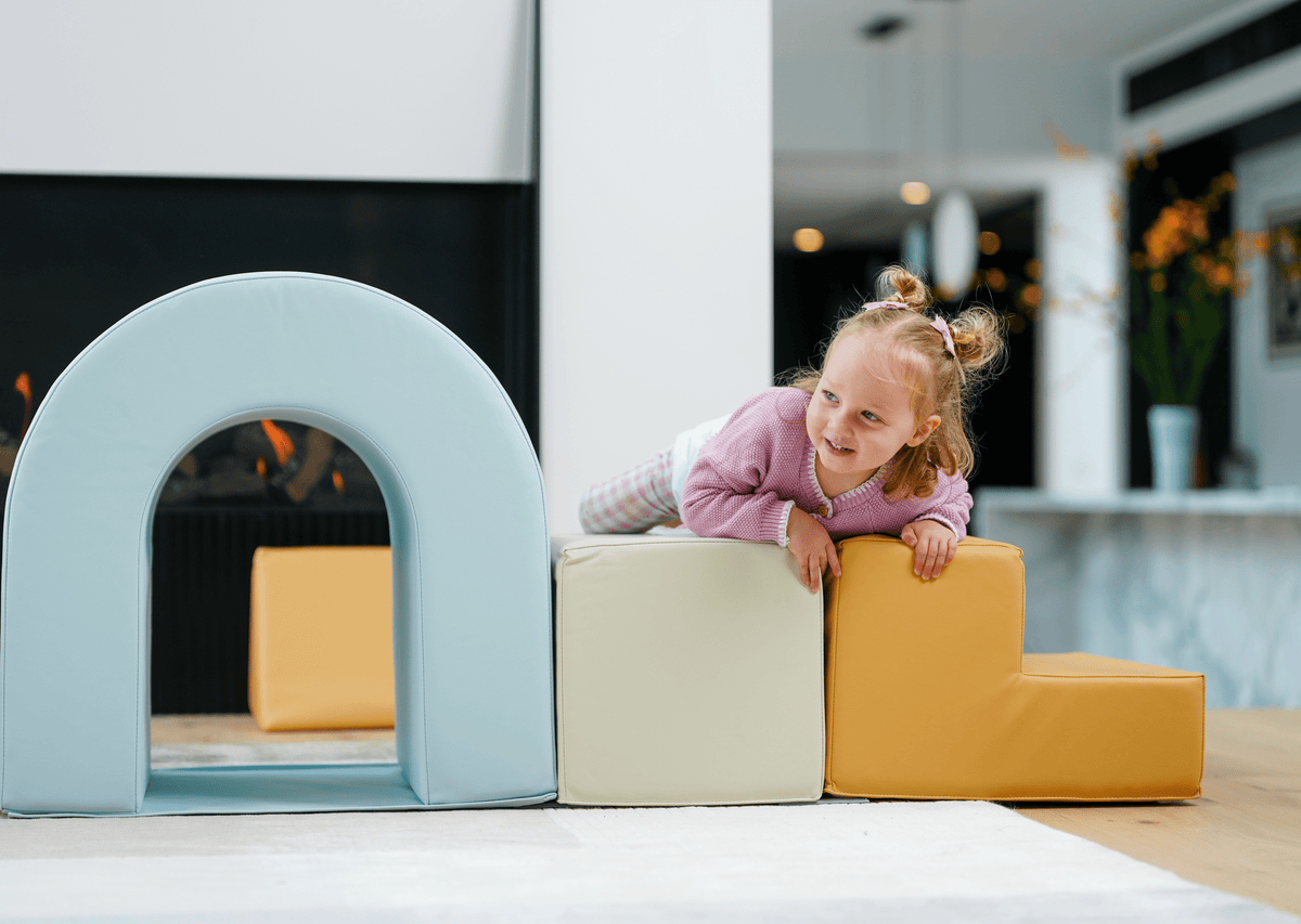 Sensory Soft Play Building Blocks and Ball Pit - 9 Piece (Large)