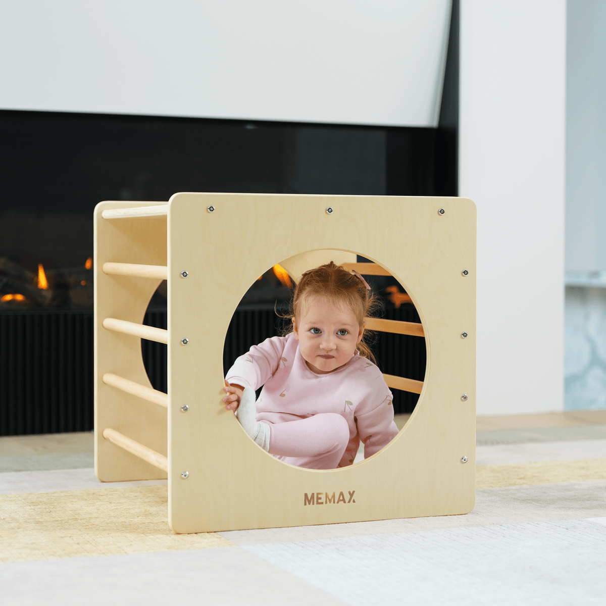 Wooden Climbing Cube - Cube Only