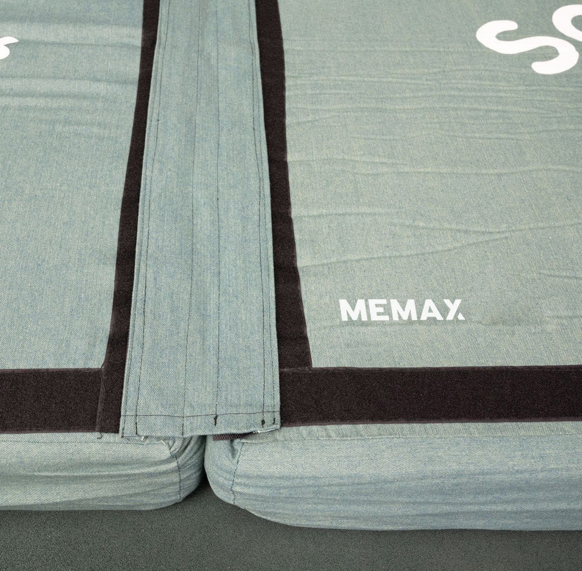 Gymnastic Mat Joining Straps - Denim