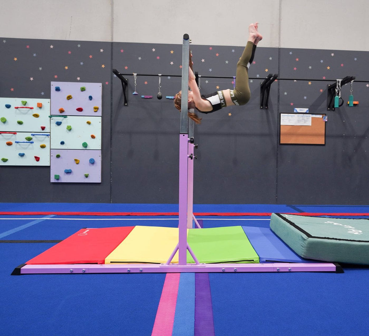 Advanced Gymnastics Bar &amp; Mat Set