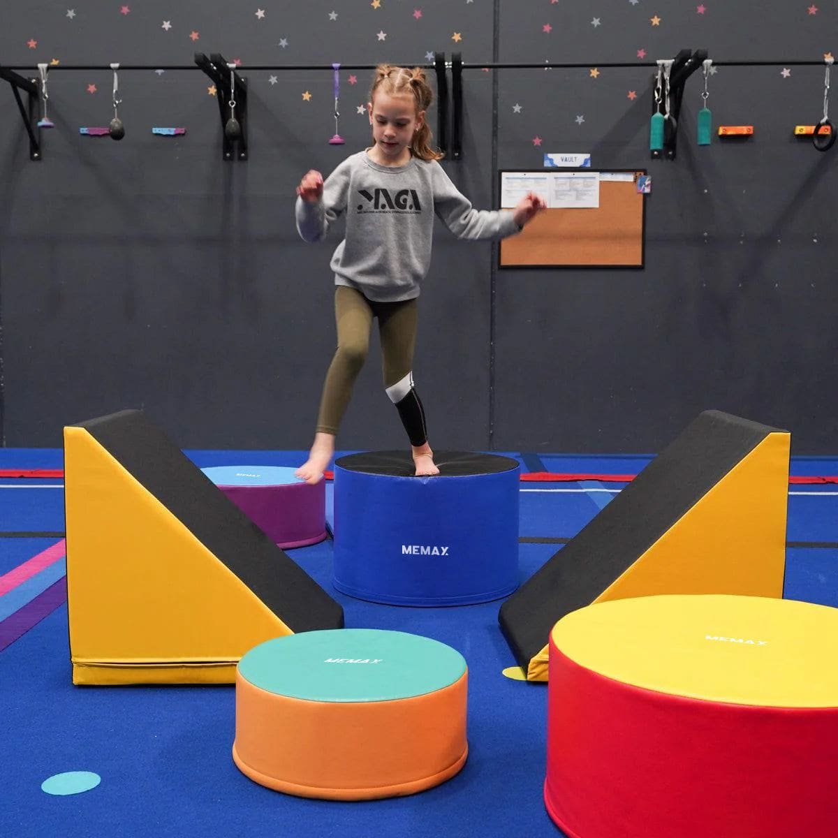 MEMAX Stepping Pillar Block Active Play Foam Module