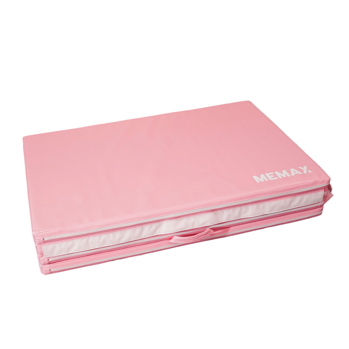 Large 3Mx1.2Mx5cm Folding Tumbling Mat Gymnastics Mat - Pink - 2024 Version 2.0