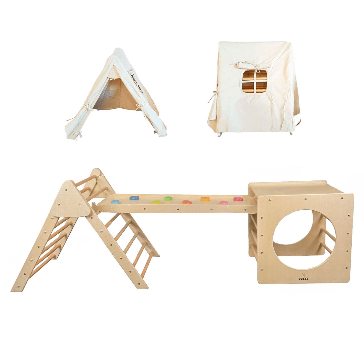 Pikler Jungle Climbing Play Set of 4