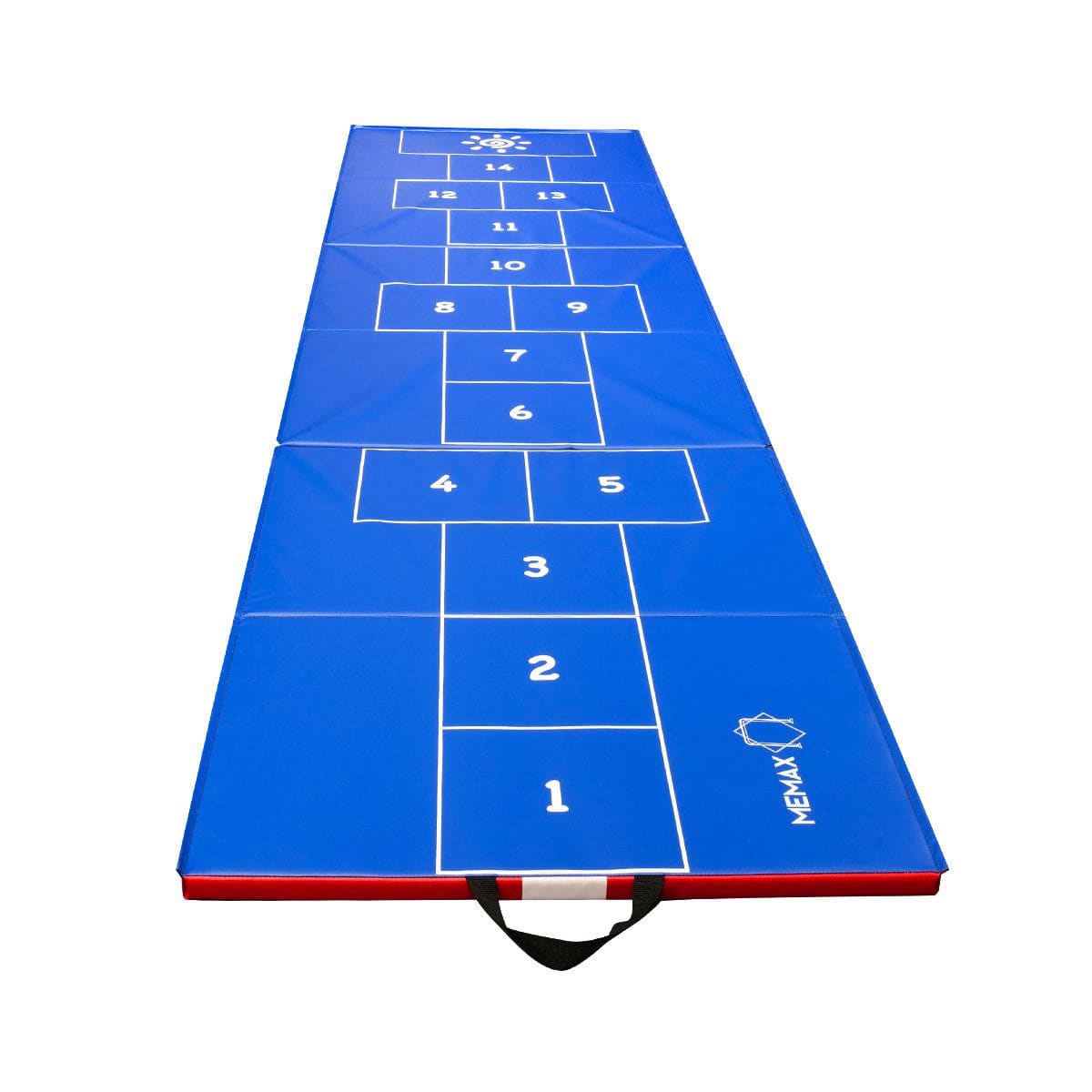 MEMAX Double-Sided Hopscotch and Beam Mat - 3.6M