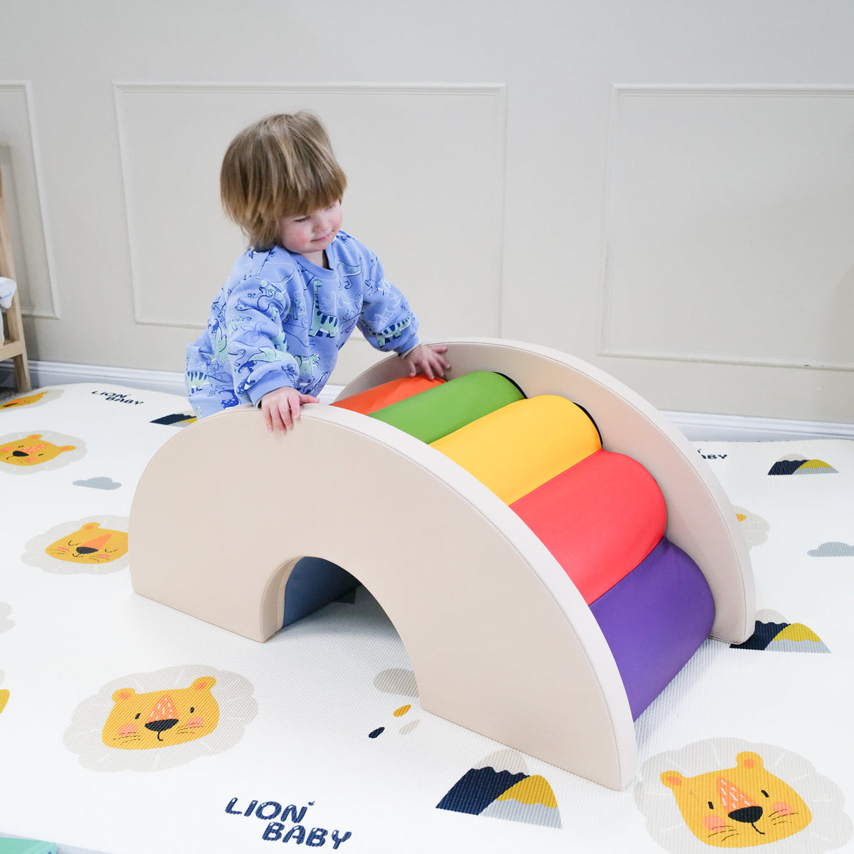 MEMAX Sensory Large Rainbow Climber Play Set