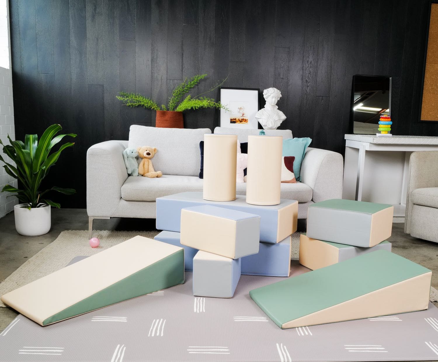 MEMAX Soft Play Building Blocks - 10 Pieces