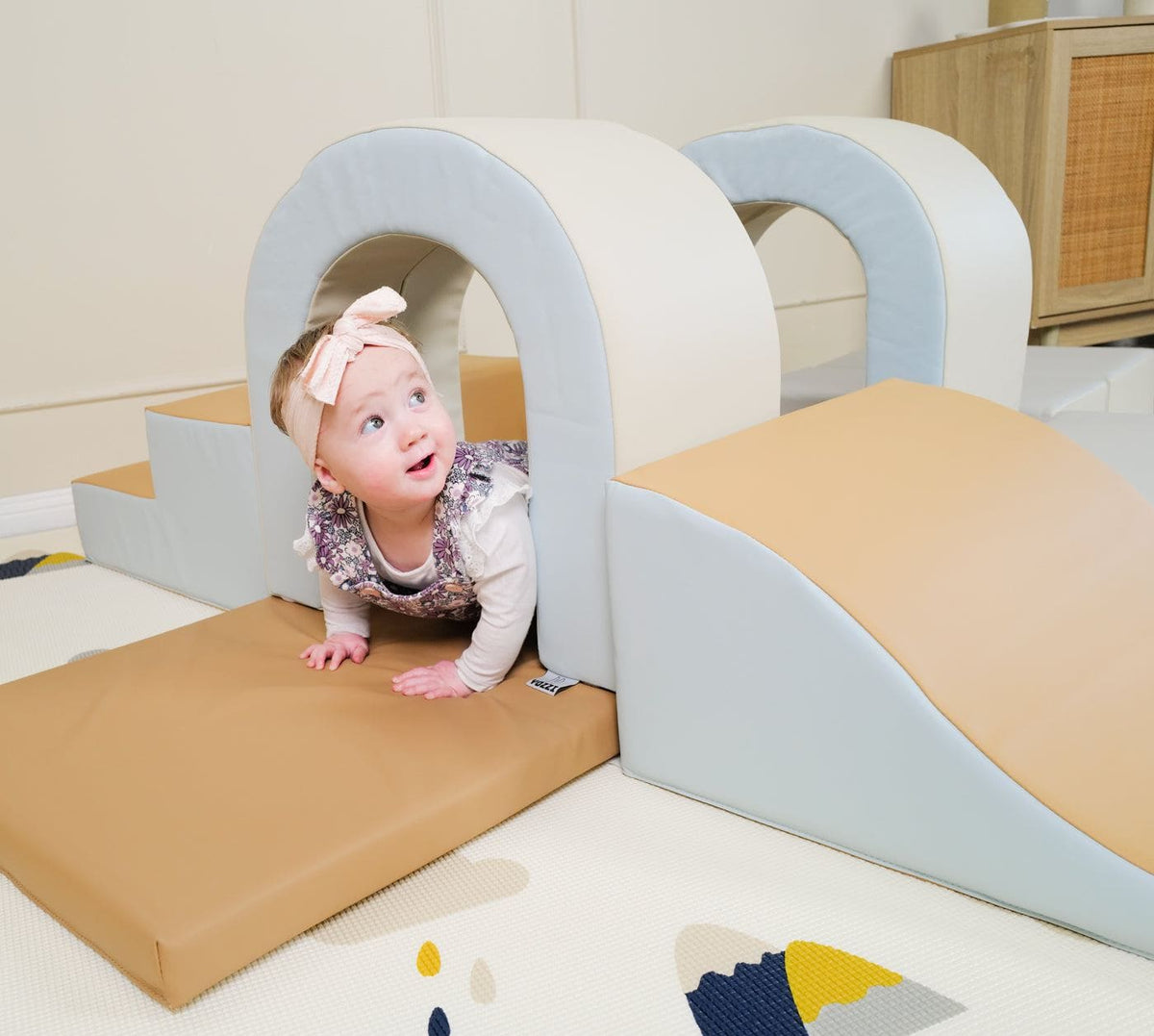 Montessori Soft Climber with Double Arches - 10 Pieces