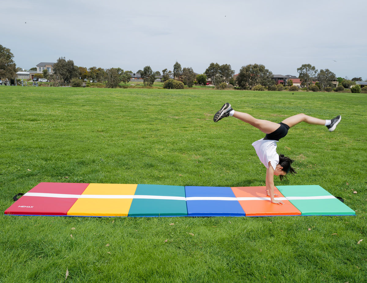 Double-Sided Hopscotch and Beam Mat