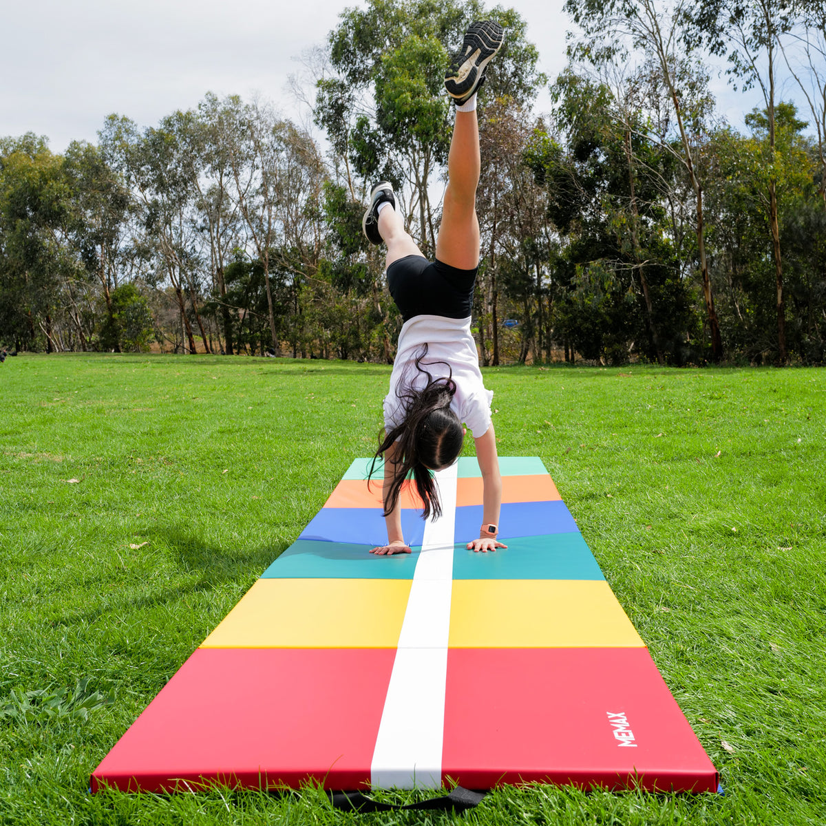 Double-Sided Hopscotch and Beam Mat