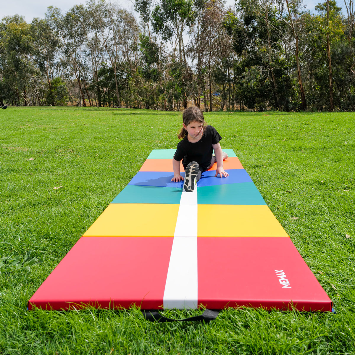 Double-Sided Hopscotch and Beam Mat