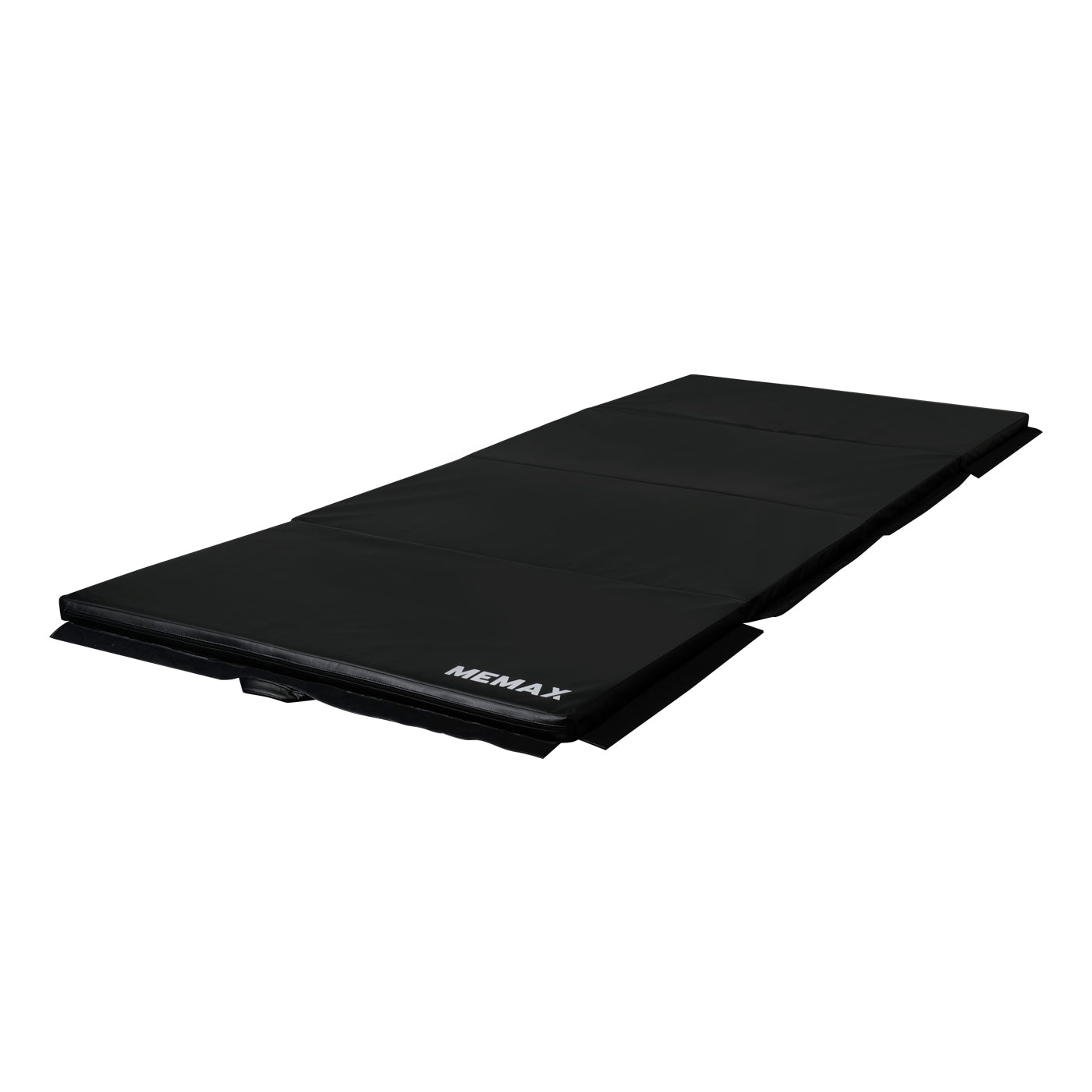 Large 3Mx1.2Mx5cm Folding Tumbling Mat Gymnastics Exercise Mat - Black