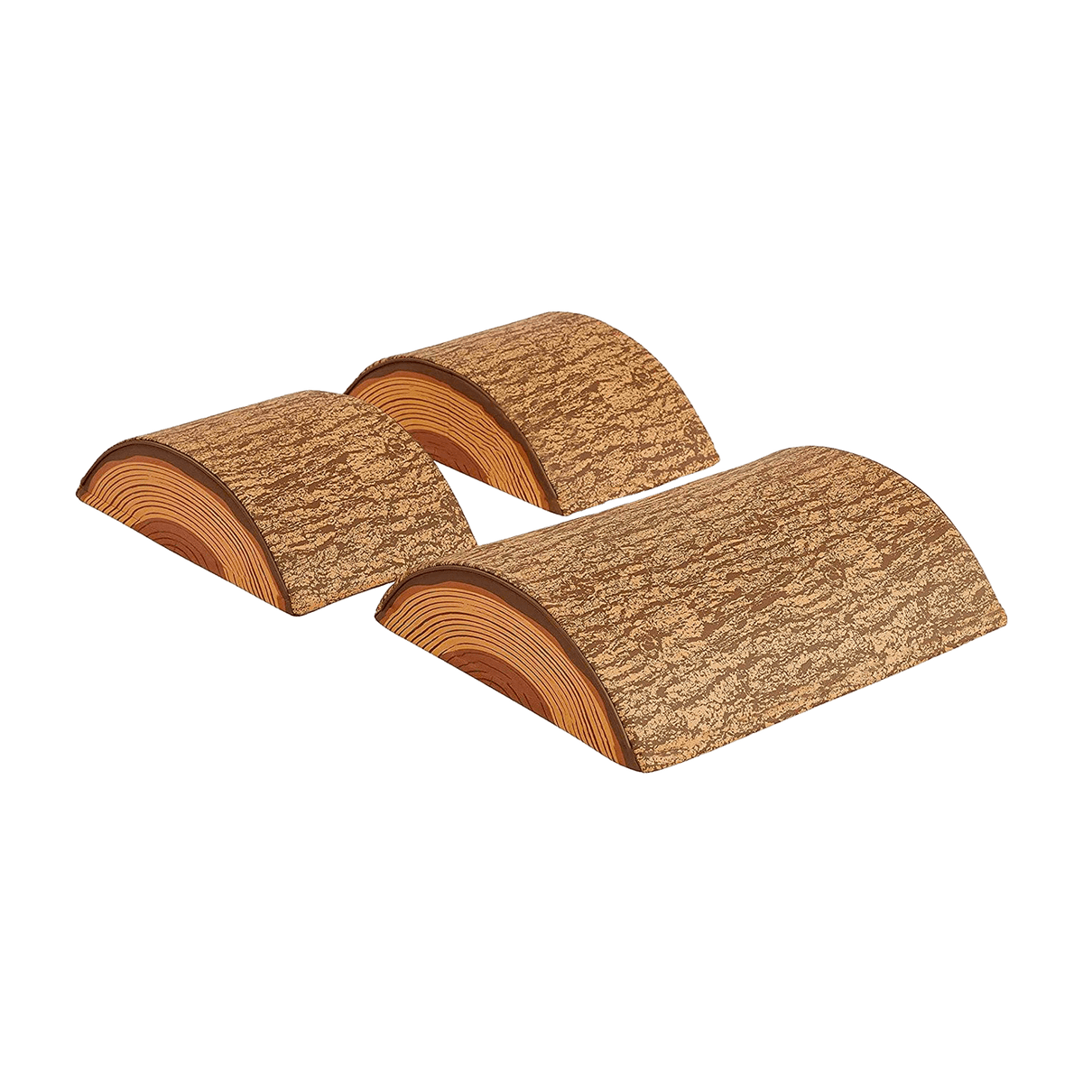 Tree Log Climber Play Set, Kids Climbing and Stepping Logs - 3 Piece