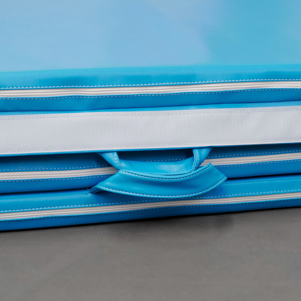 Foldable Gymnastics Tumbling Mat - Blue