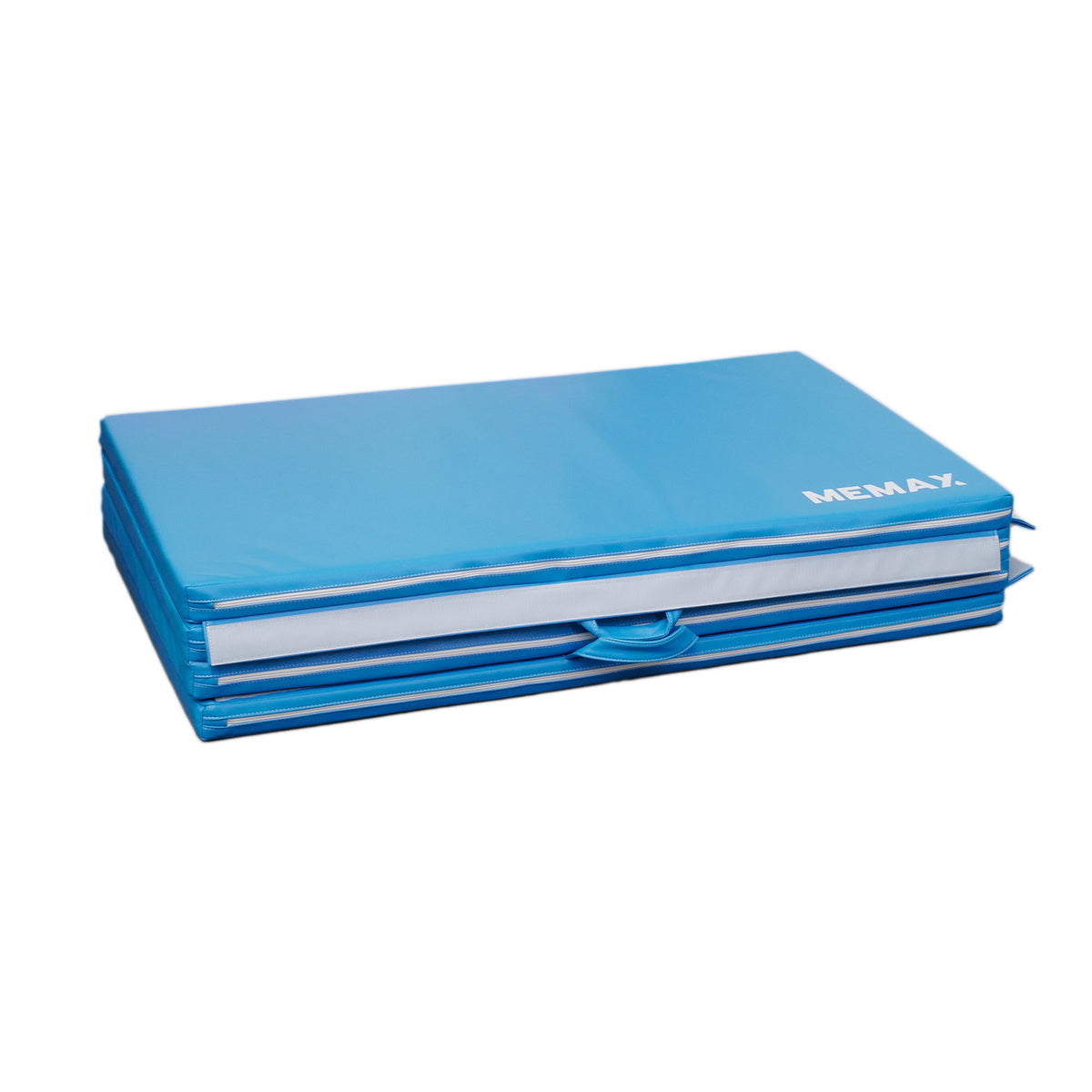 Foldable Gymnastics Tumbling Mat - Blue