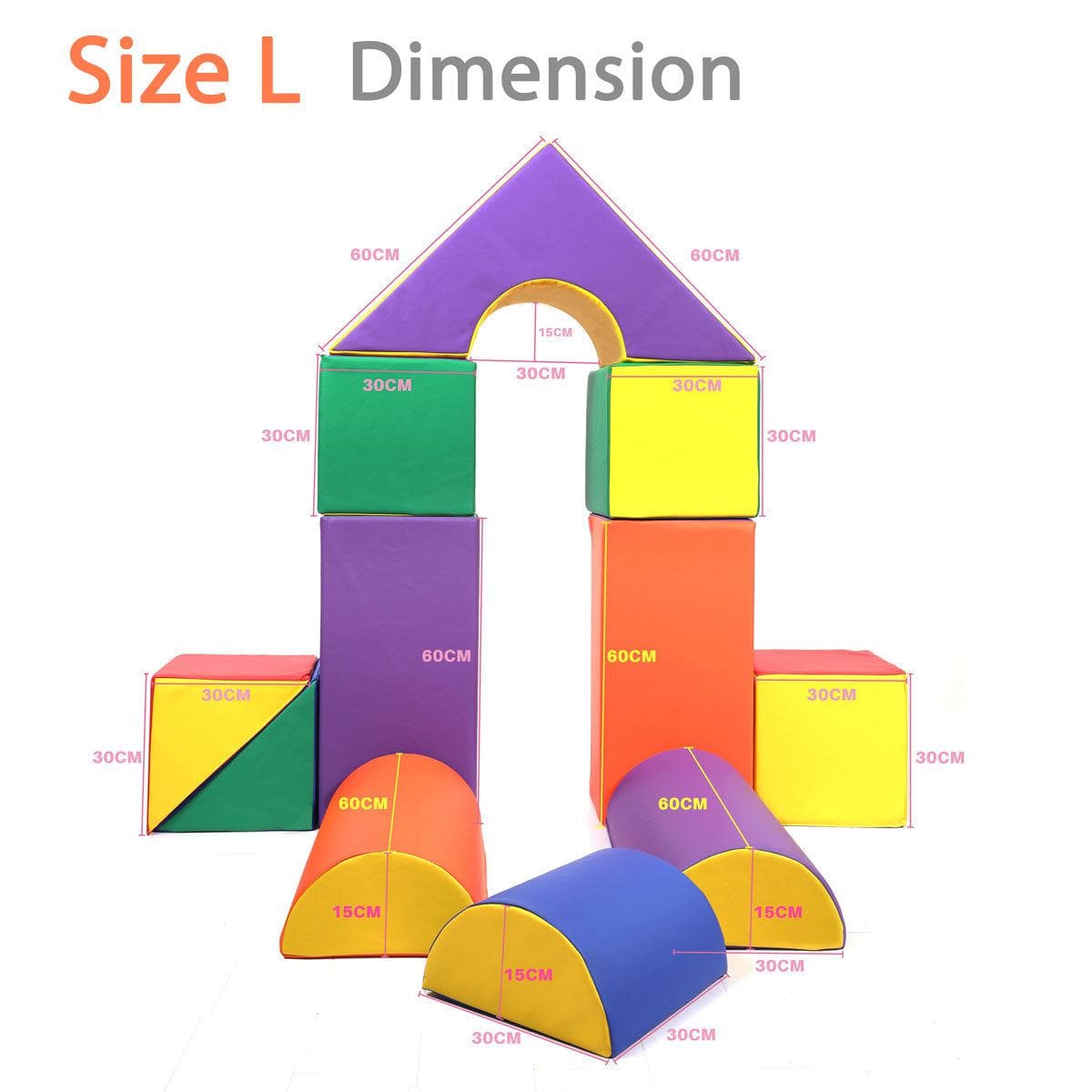 MEMAX Sensory Explorer Adventure Soft Play Package - 23 Pieces FADVENTURE-COMBO